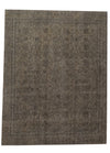 edit 139676 hand knotted 8'10"x11'5" vintage silver